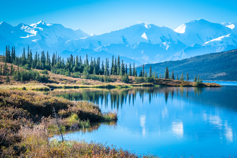 Denali National Park lake