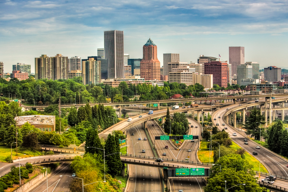 Portland, Oregon skyline